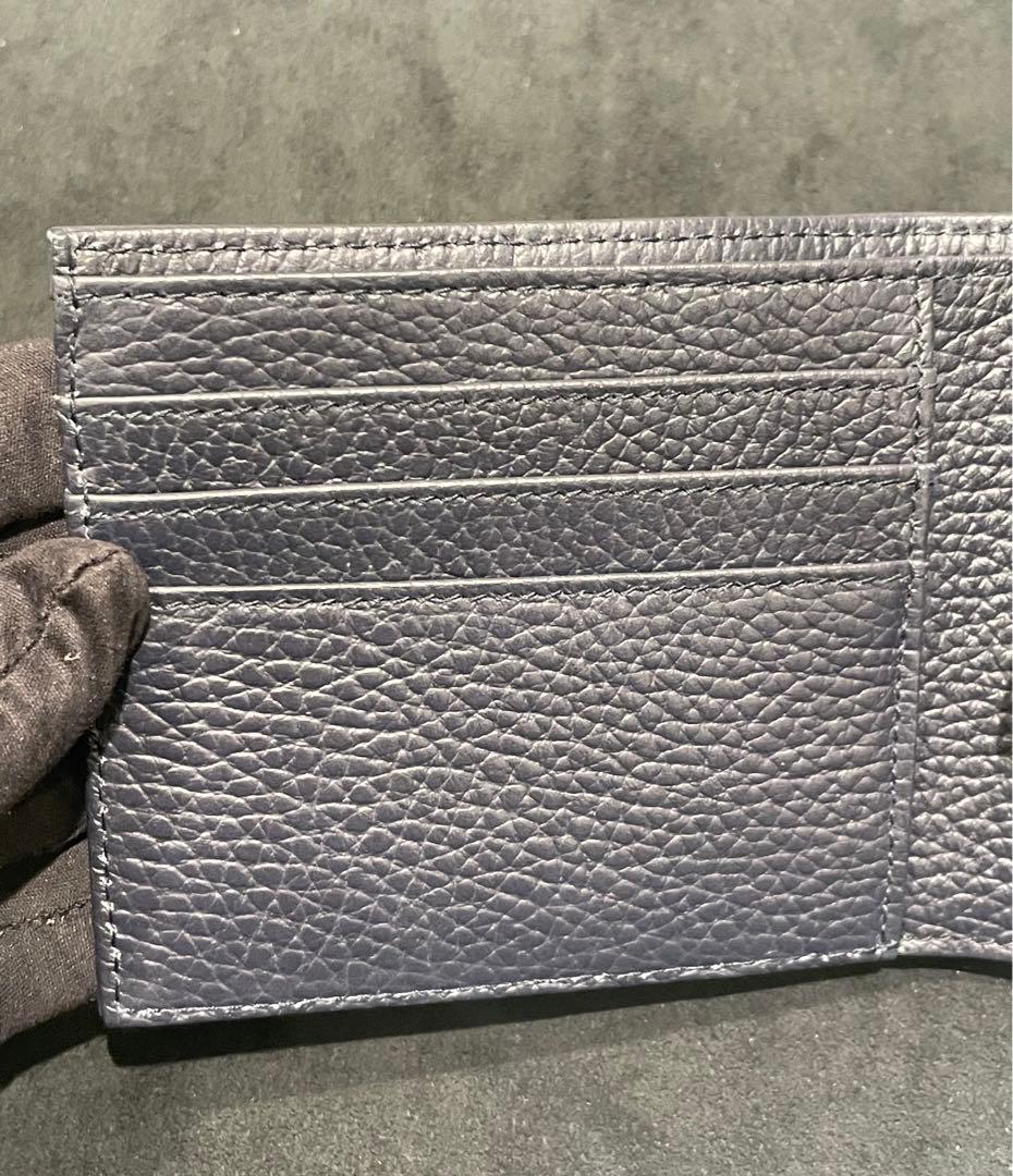 エンポリオアルマーニ ARMANI 折財布　送料無料　ショッパー 付　男女兼用