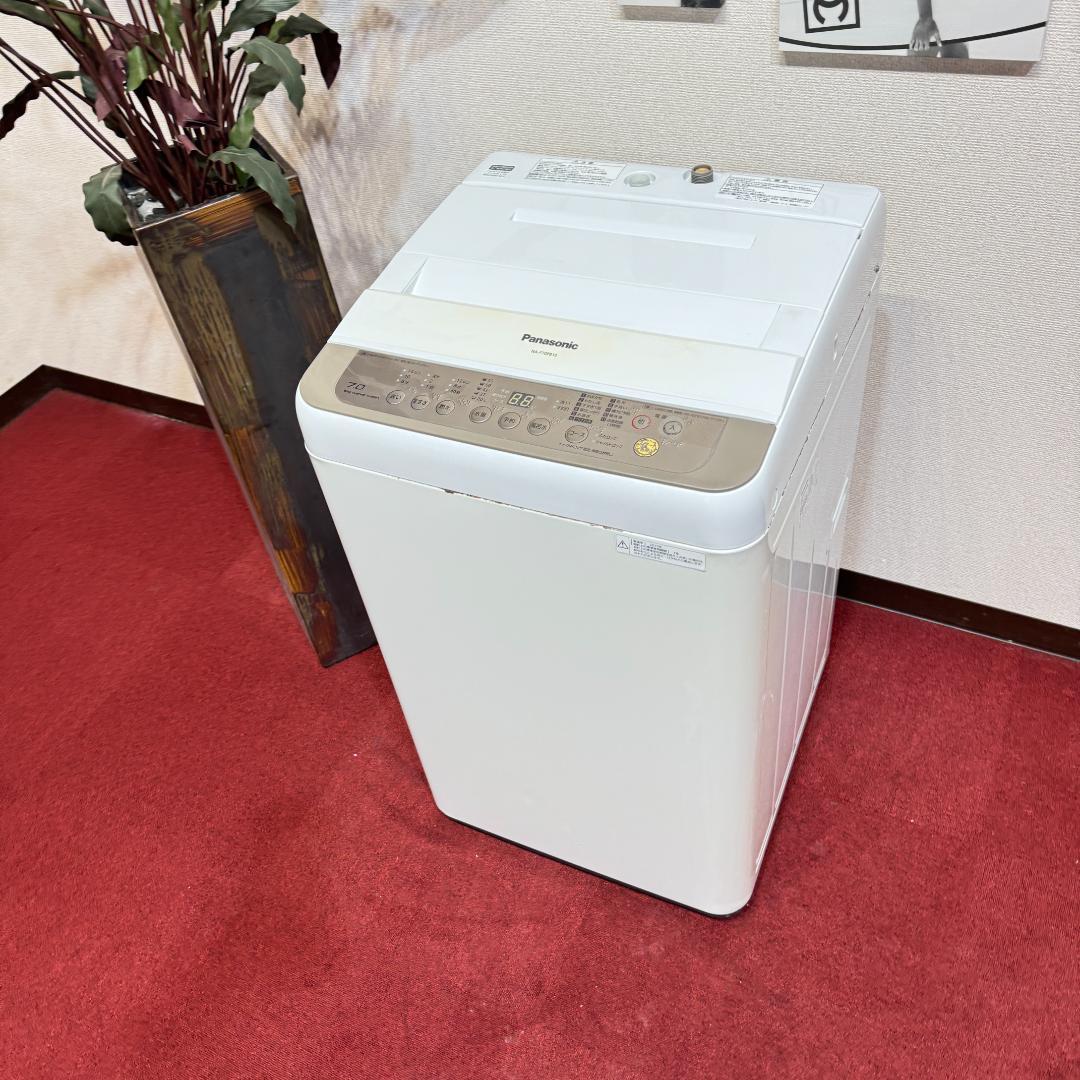 パナソニック　縦型洗濯機　2017年製　7㎏　NA-F70PB10
