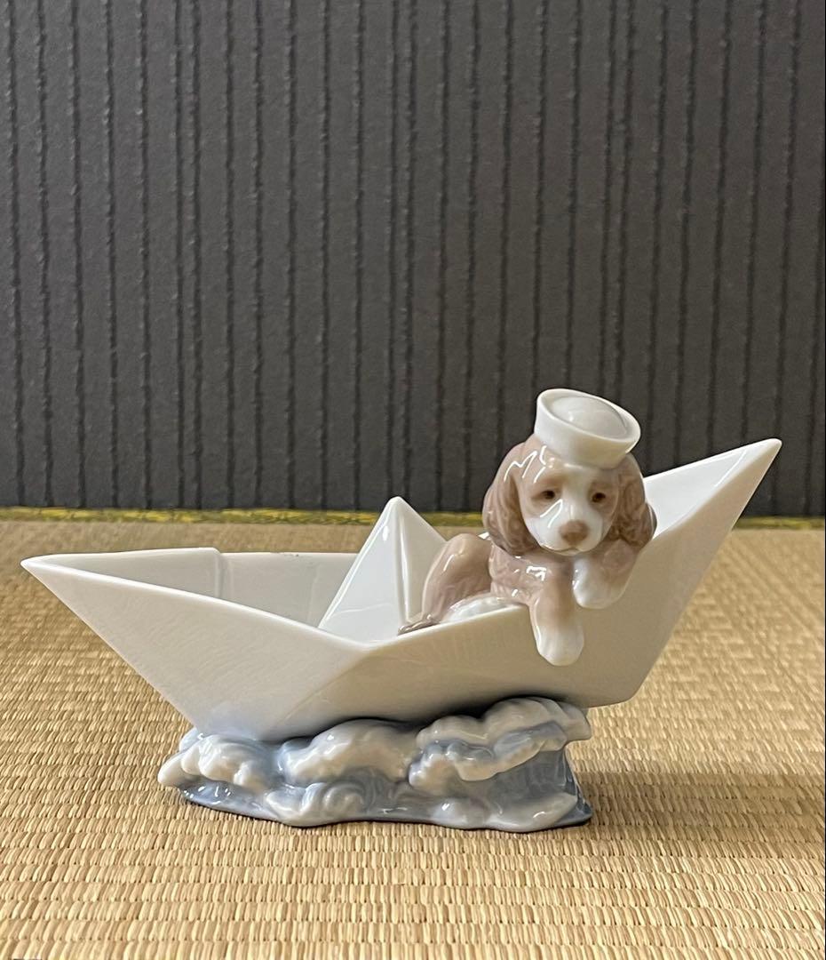 LLADRO リアドロ 人形 陶磁器 小さな密航者 箱 保証証 有