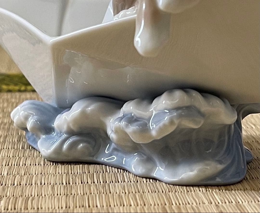 LLADRO リアドロ 人形 陶磁器 小さな密航者 箱 保証証 有