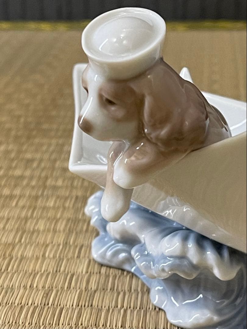 LLADRO リアドロ 人形 陶磁器 小さな密航者 箱 保証証 有