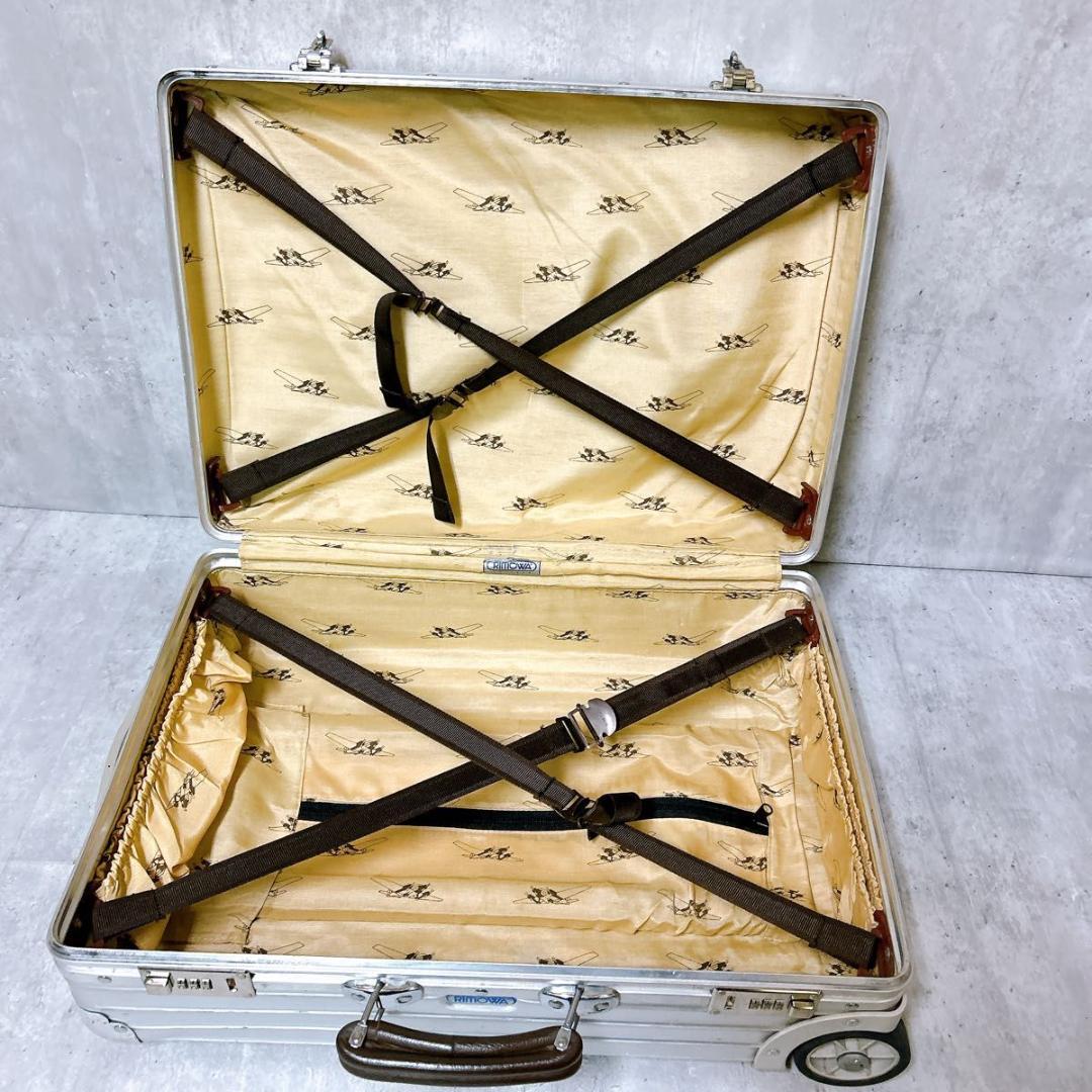 【廃盤品】RIMOWA リモワ クラシックフライト 2輪 33L 青ロゴ