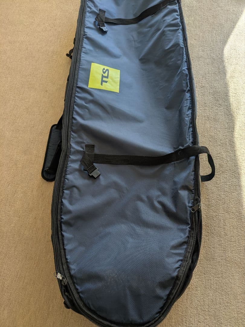 TLS サーフボードケース ダークブルー FRAGILE