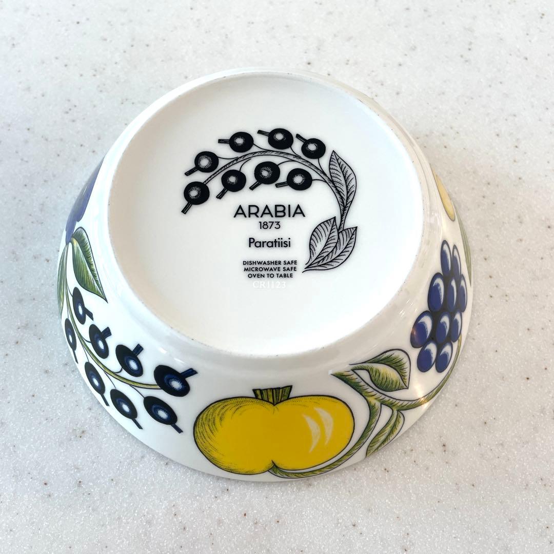 【4個セット】 ARABIA パラティッシ ボウル　17cm カラー