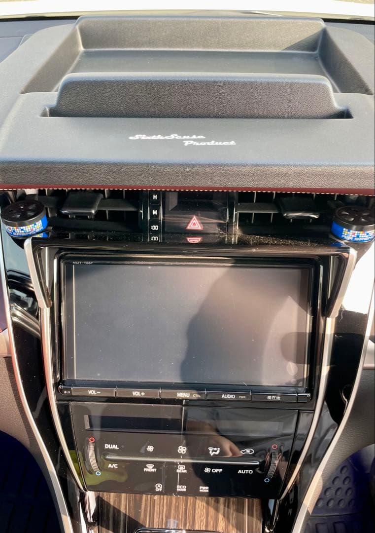 60ハリアー SIXTH SENSE ナビバイザー＆アームレストカバー 2点