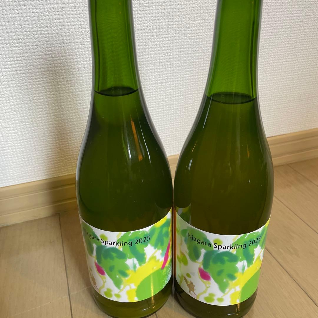 【2本セット】山田堂 ナイアガラ スパークリング 2025 小布施 セット