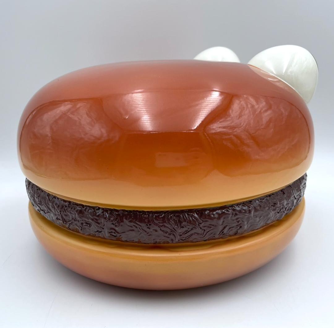 希少！マクドナルド ハンバーガーパッチ ビンテージ 1981年 ディスプレイ