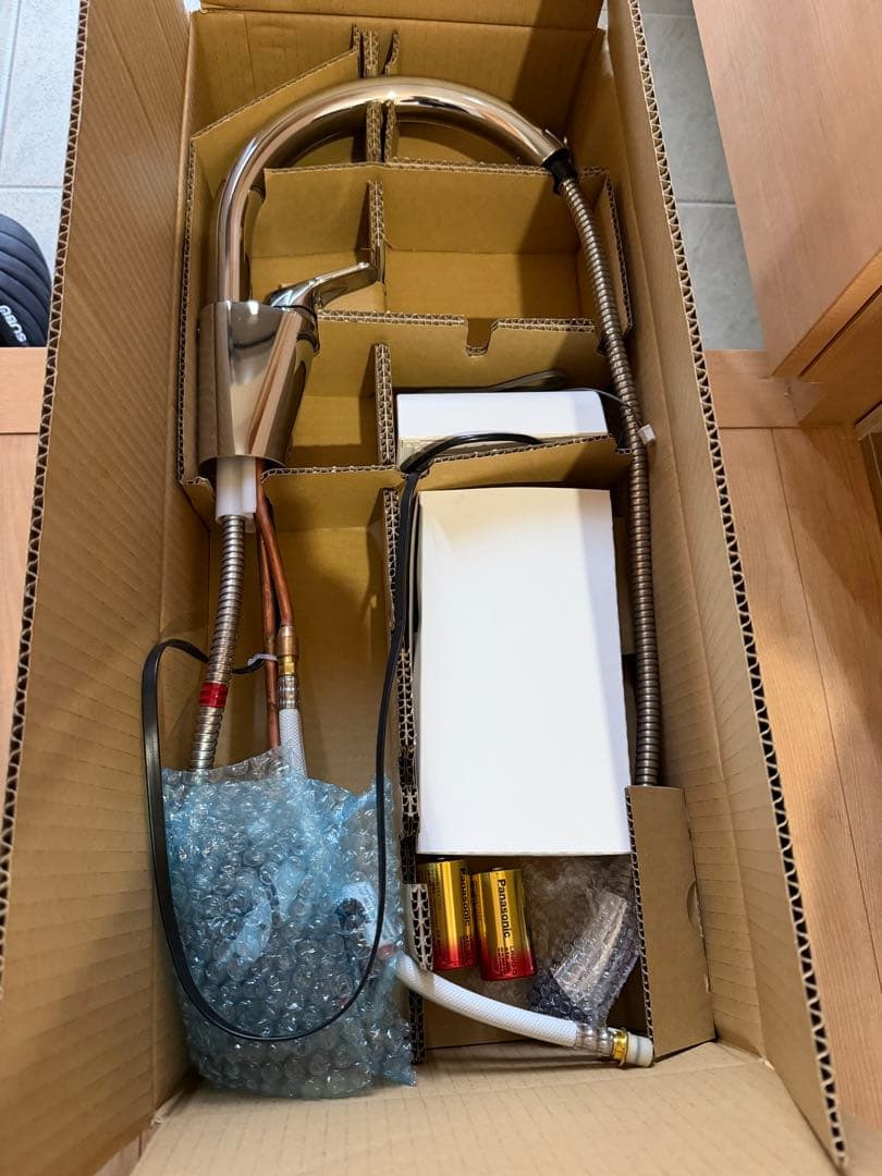 【美品】付属品完備　リクシル自動水栓ナビッシュ　タッチレス