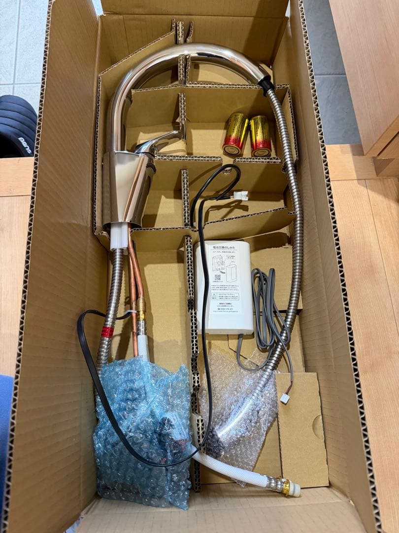 【美品】付属品完備　リクシル自動水栓ナビッシュ　タッチレス