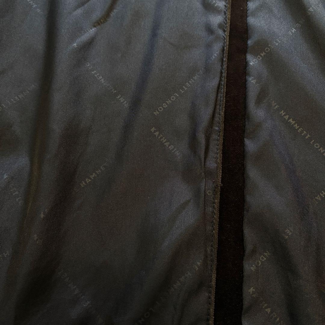 KATHARINE HAMNETT LONDON ベロアコート L