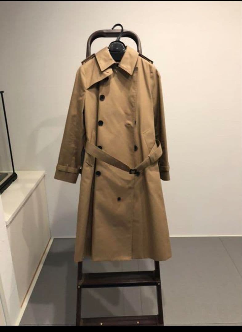 トーマス【HYKE】ベージュ トレンチコート レディース