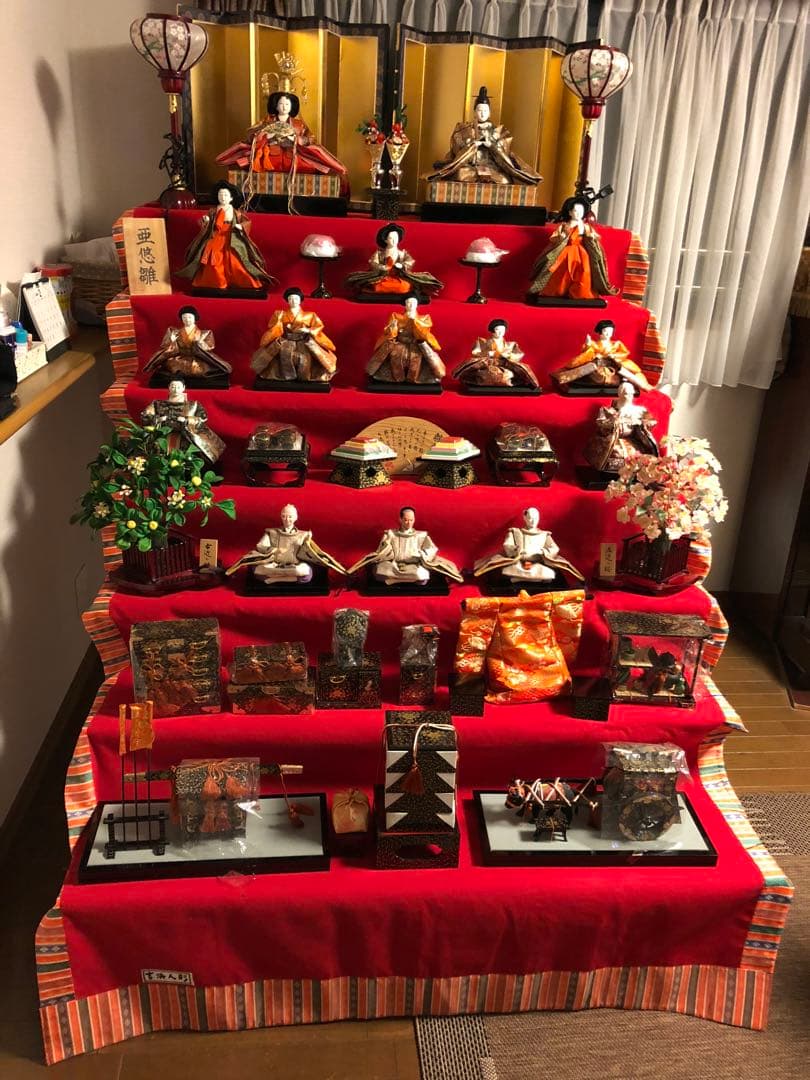 雛人形　7段飾り　難あり　お引取可能