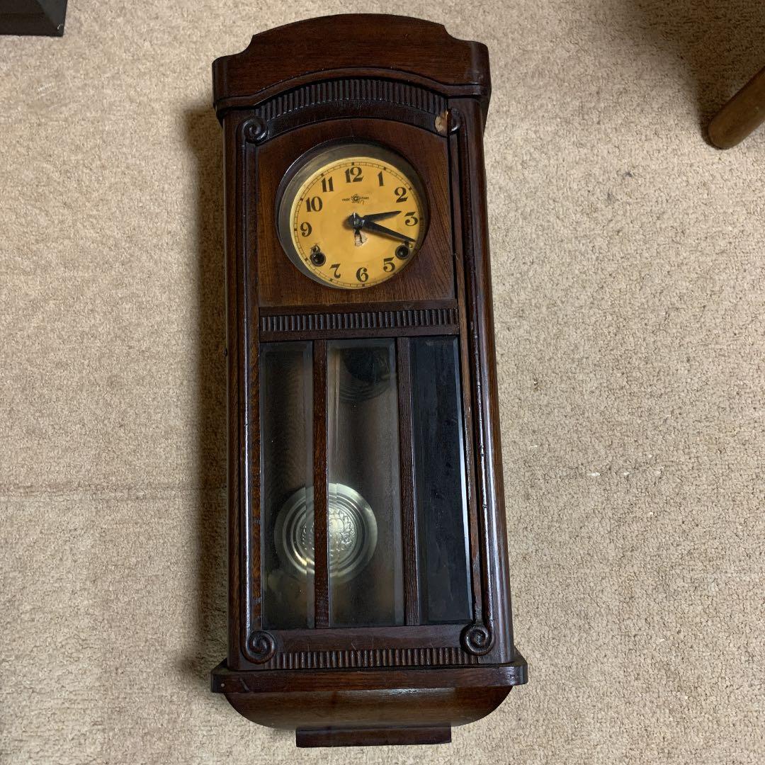 柱時計　アンティーク　TRADE MARK SENKOSHA TOKYO