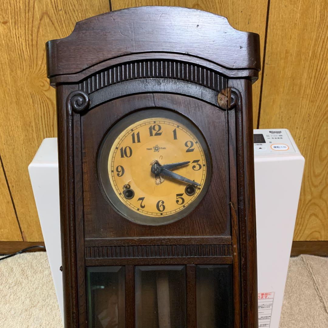 柱時計　アンティーク　TRADE MARK SENKOSHA TOKYO