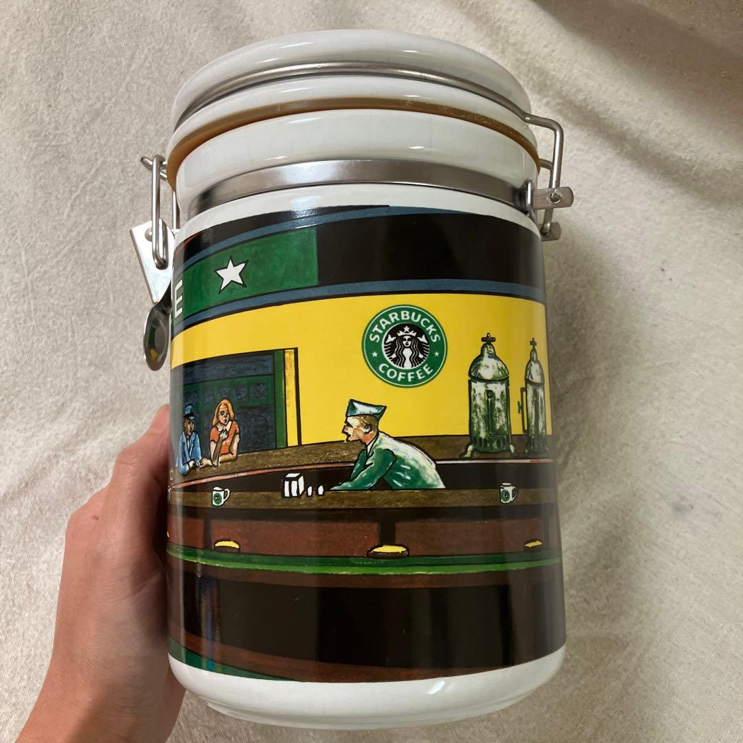 終売品　レア　STARBUCKS COFFEE ナイトホークス　キャニスター