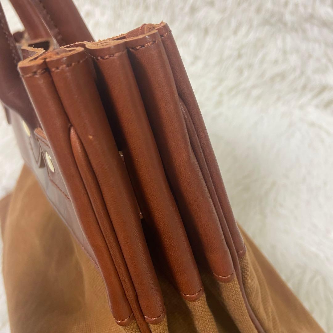 シータパランティカ　トートバック　キャンパス　レザー トートバッグ