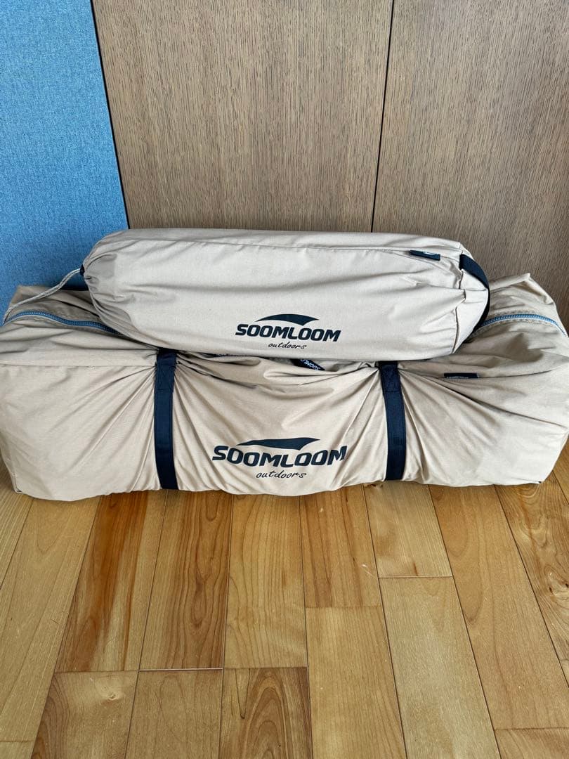 【soomloom】hapi4 インナーテント&ドアパネル付　ワンポールテント