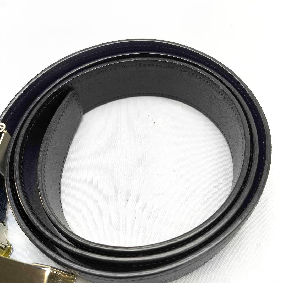 新品未使用 バーバリー ベルト メンズ ブラック 調整可 レザー