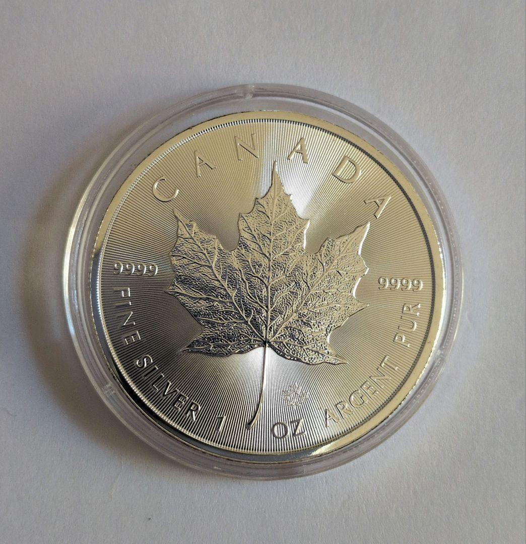 2020年 メイプルリーフ銀貨1オンス