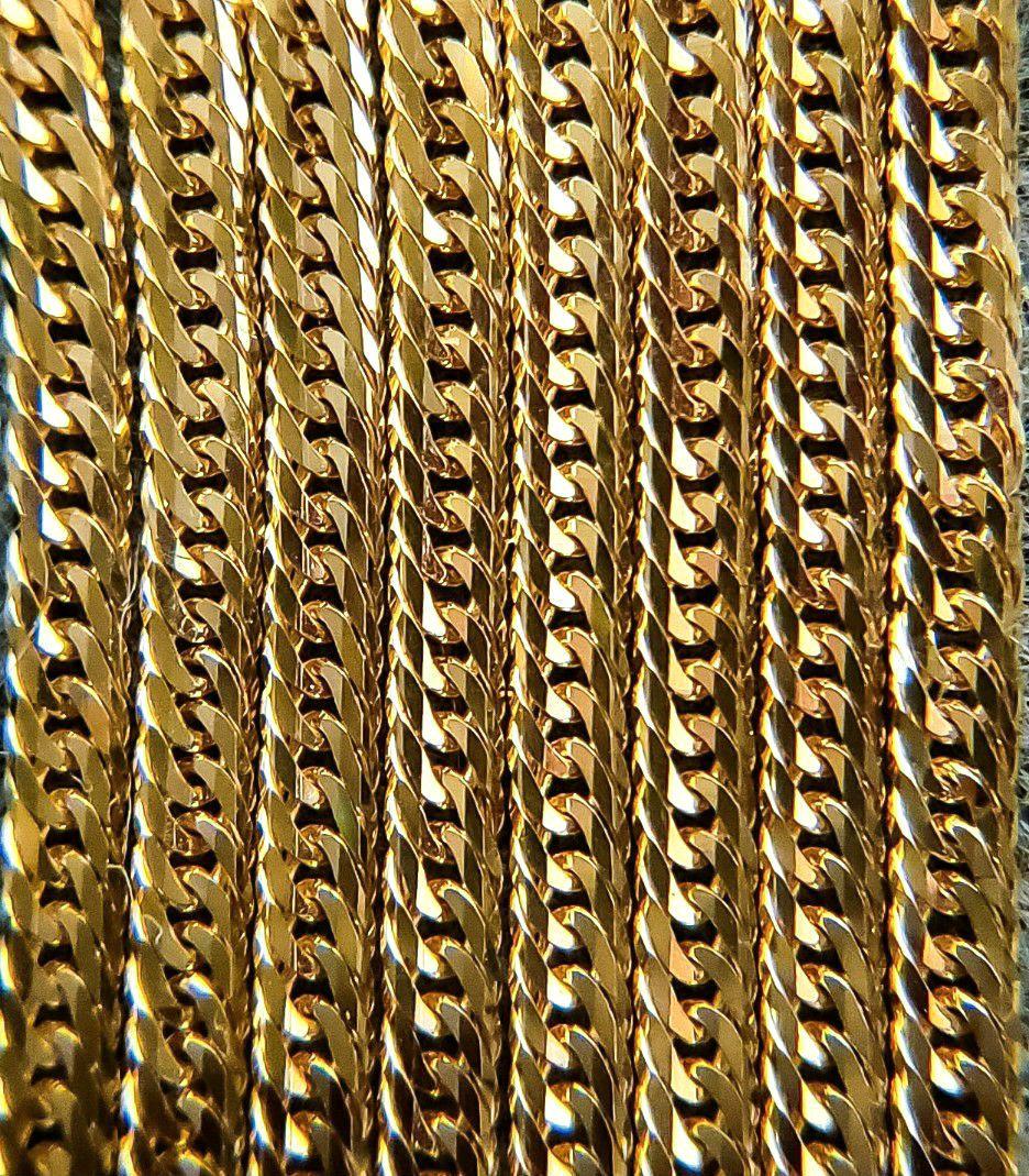 【18金12面トリプル❇ 新品❇】約7,8g✴喜平ネックレス50cm❕証明書付