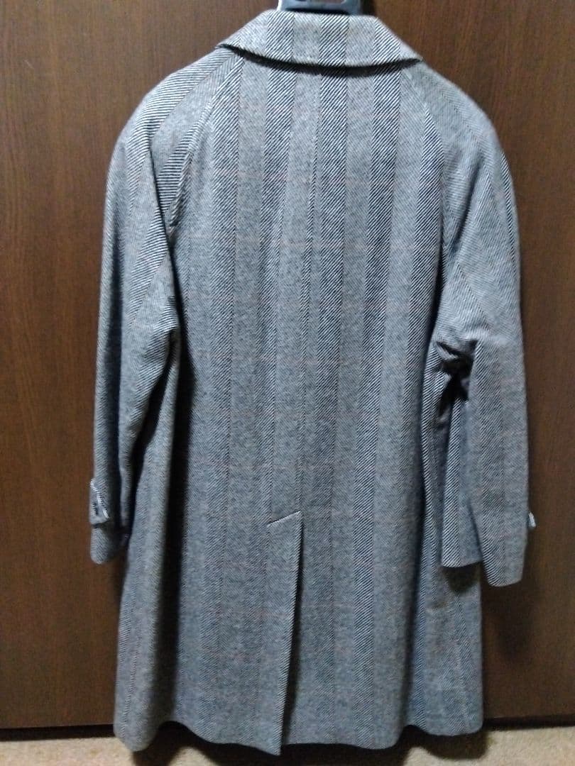 Burberry 70sグレー チェスターコート カシミア