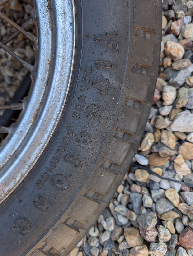 ビラーゴ　ファイヤーストーン　クラシック　チョッパー　バルーンタイヤ