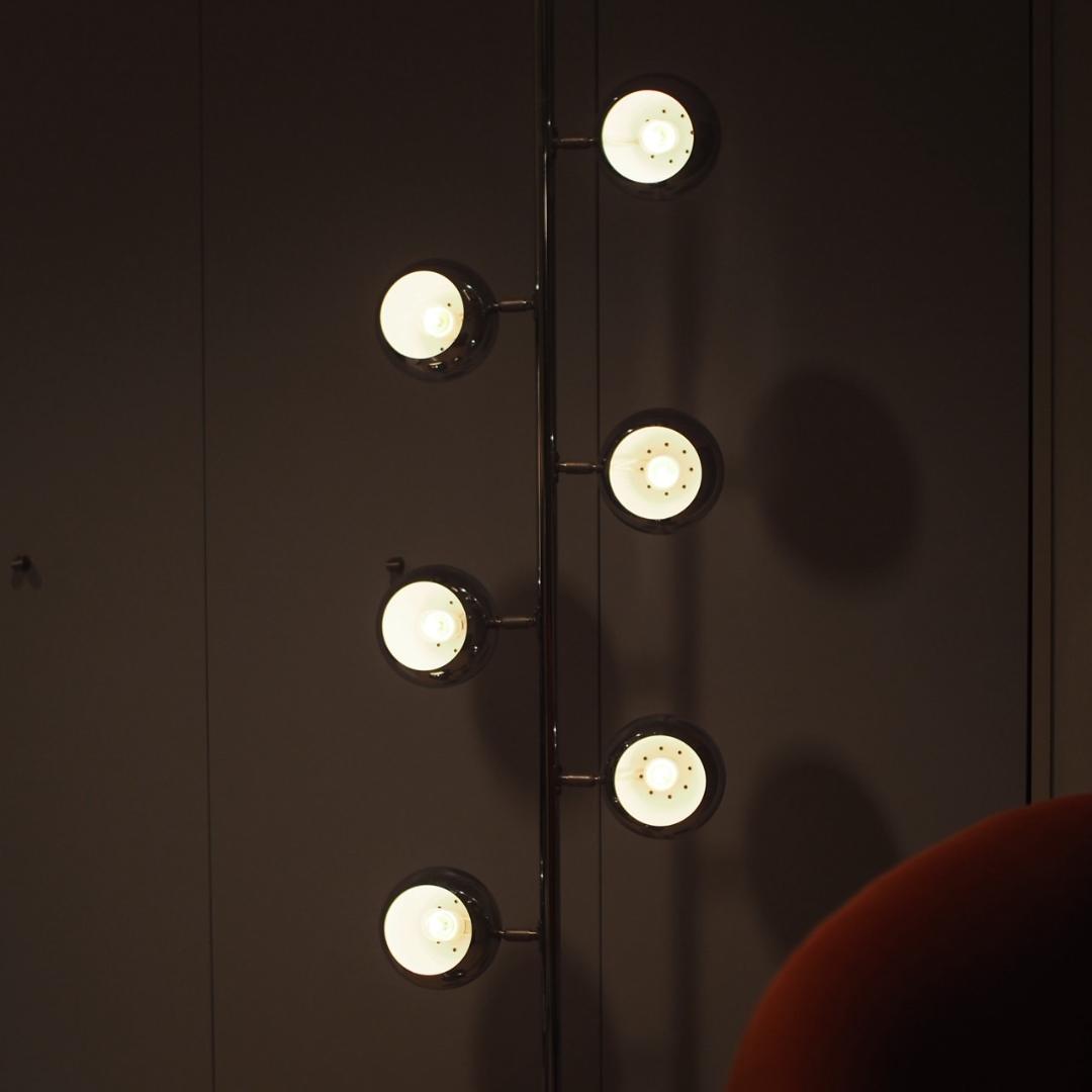 space age floor light / スペースエイジな6灯フロアライト