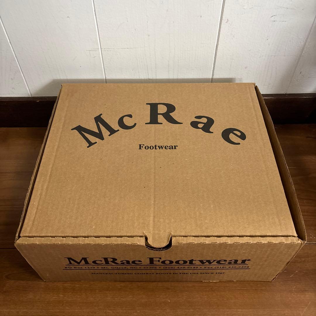 未使用品 米軍実物　McRaefootwear GORE−TEXブーツ　24cm