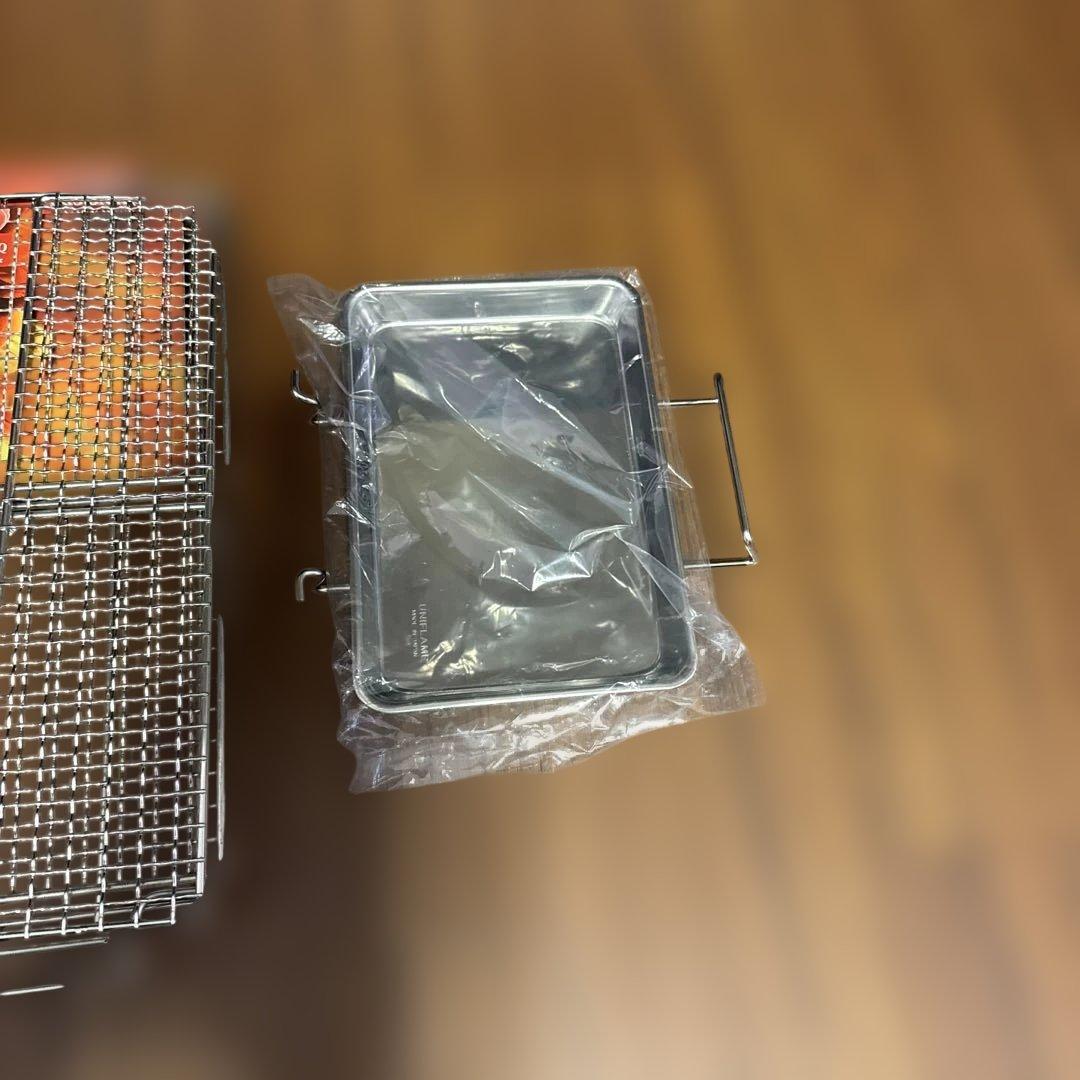 UNIFLAME ユニセラTG III、ウィング網、サイドトレー、収納ケース付き