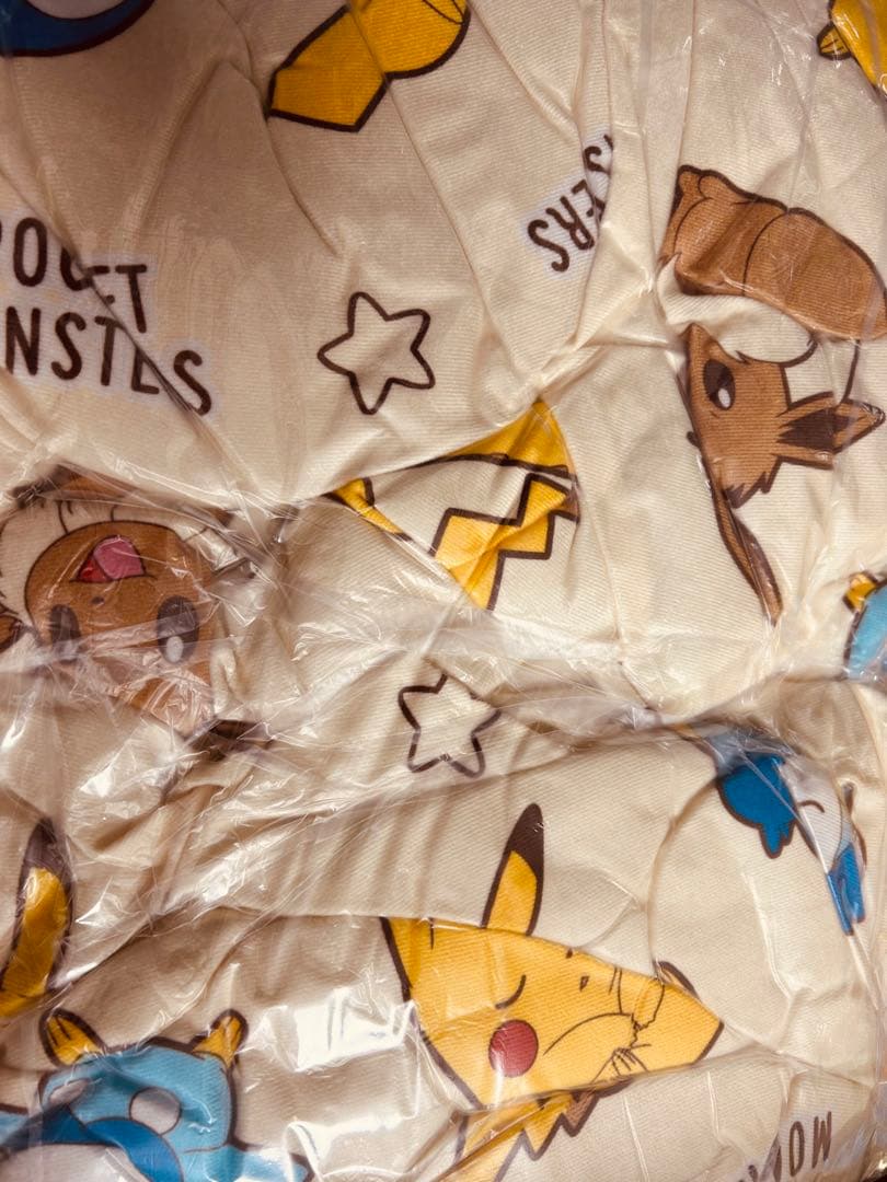 ポケモン　掛け布団　冬用　中綿入り
