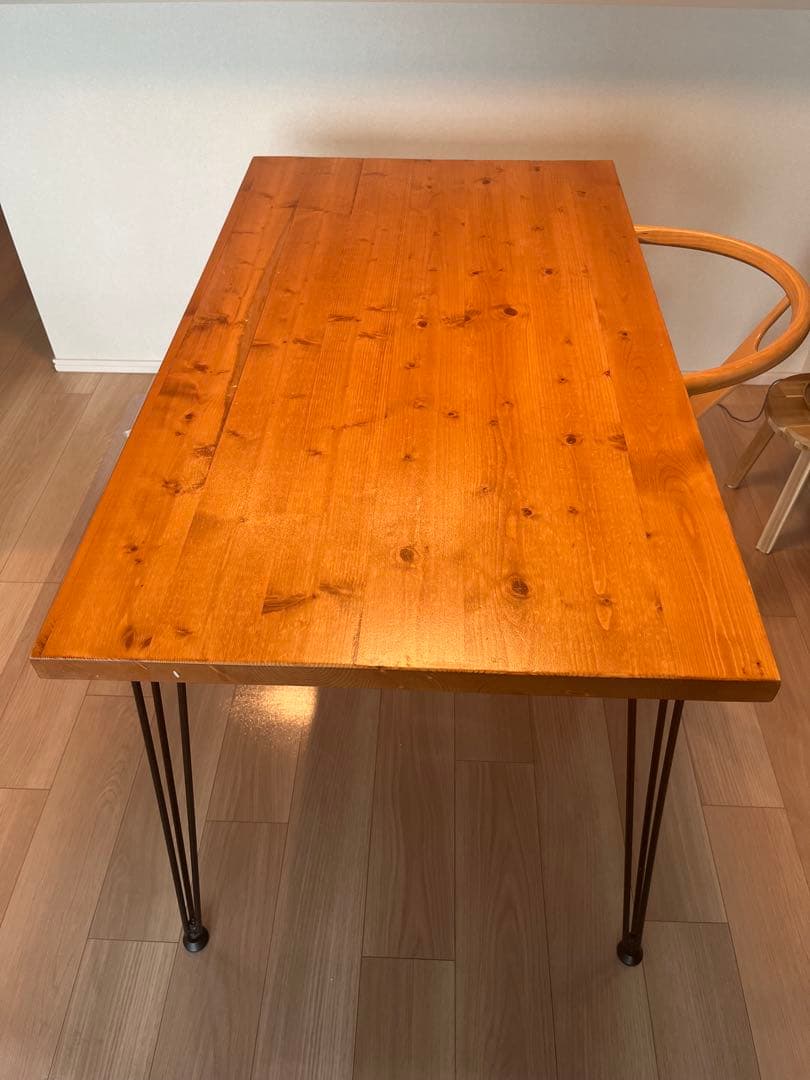 【55shoben kid様】lowya 120センチ　長方形ダイニングテーブル