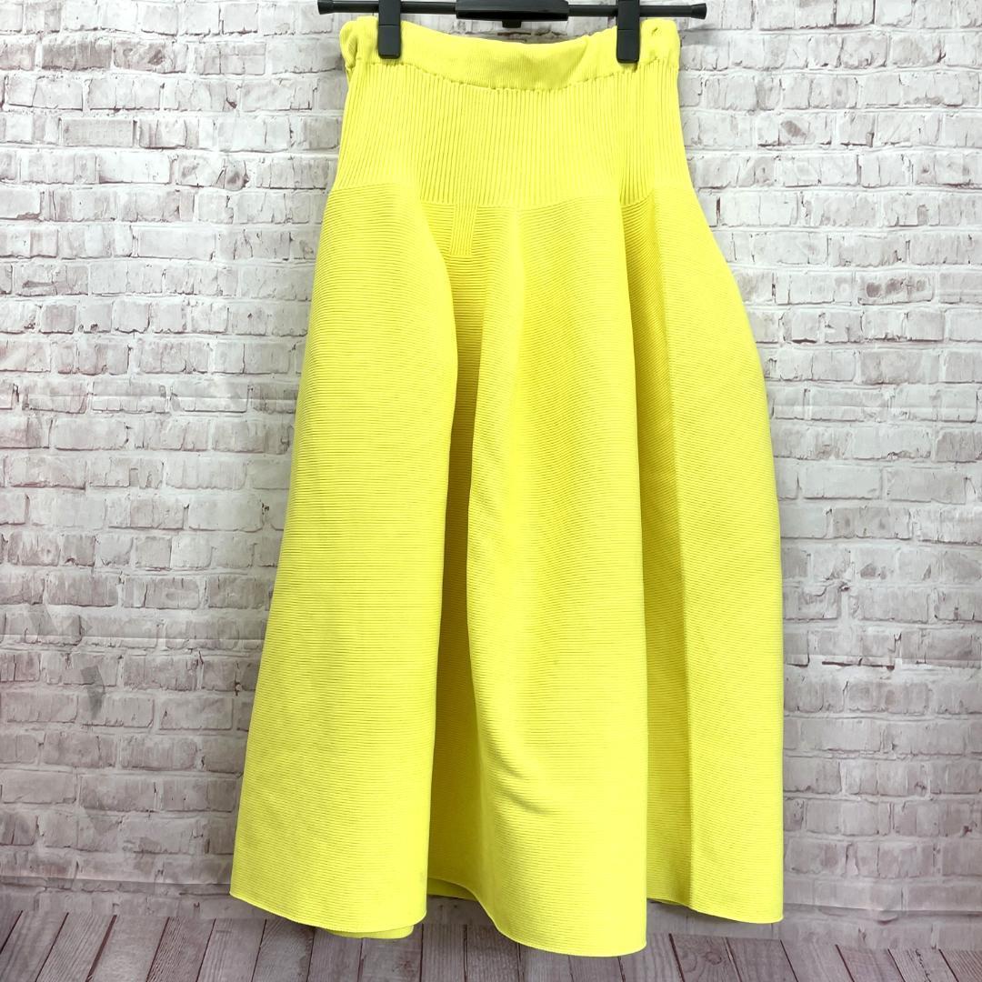 中古美品　CFCL 23AW POTTERY SKIRT　3　イエロー