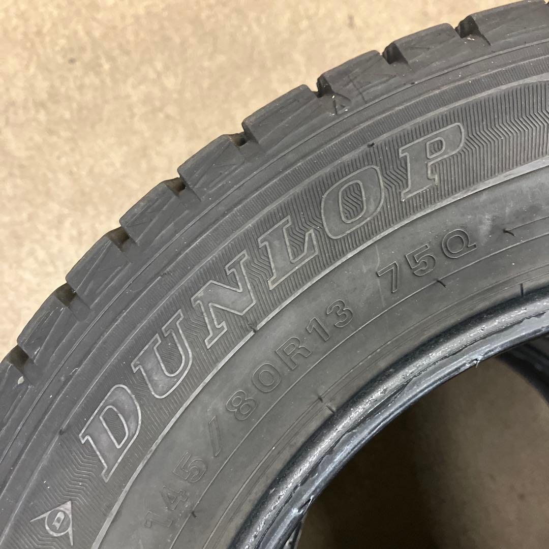 145/80R13 4本セット DUNLOP WM01全国送料無料軽四冬タイヤ