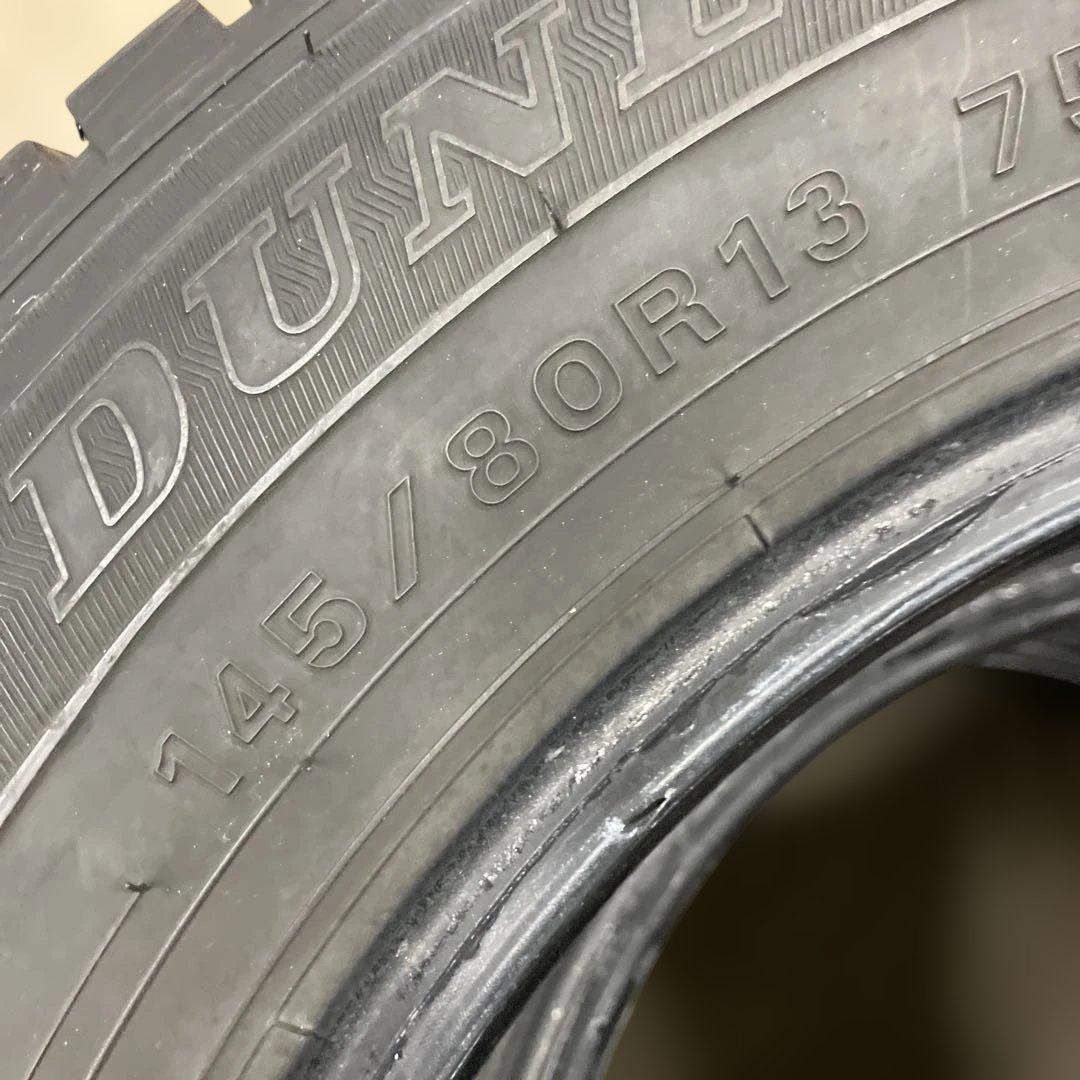 145/80R13 4本セット DUNLOP WM01全国送料無料軽四冬タイヤ