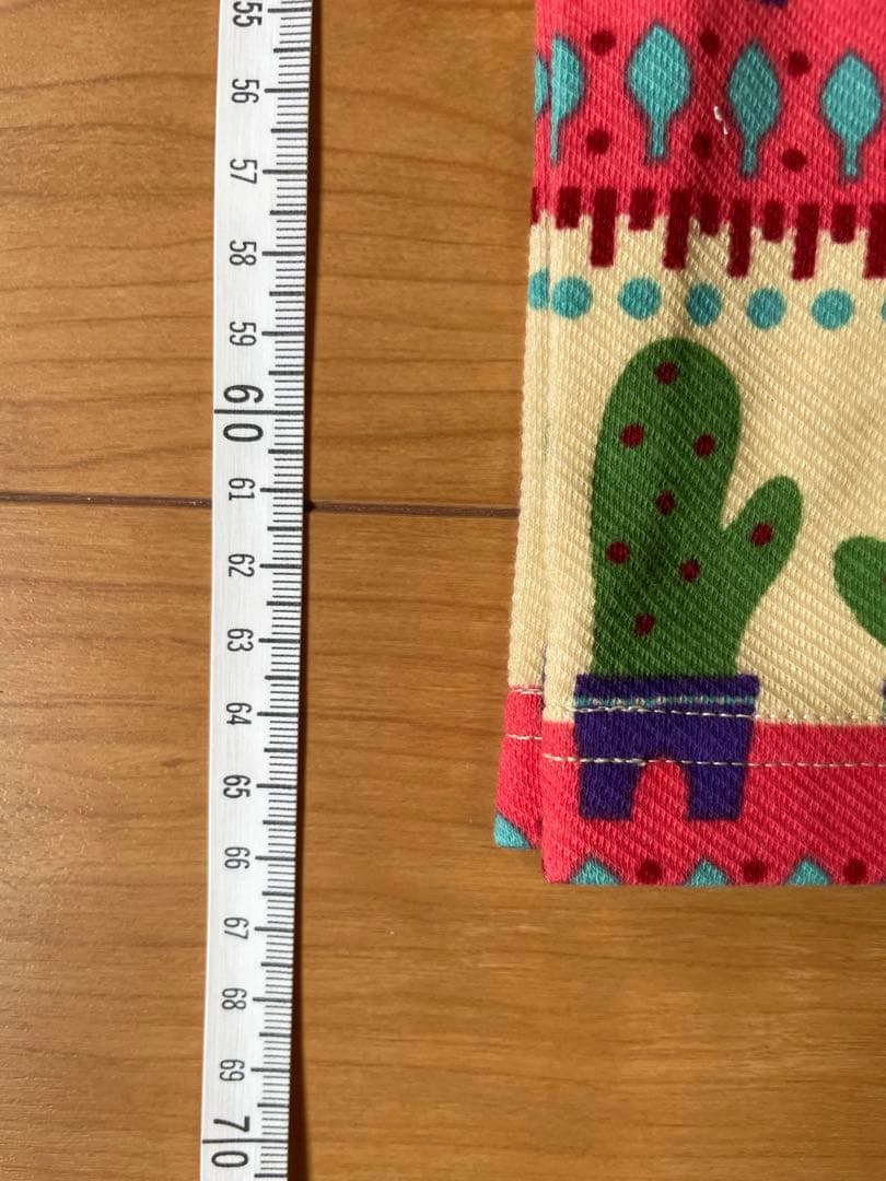 新品タグ付き ワコール パジャマ ルームウェア サボテン柄　M マタノアツコ