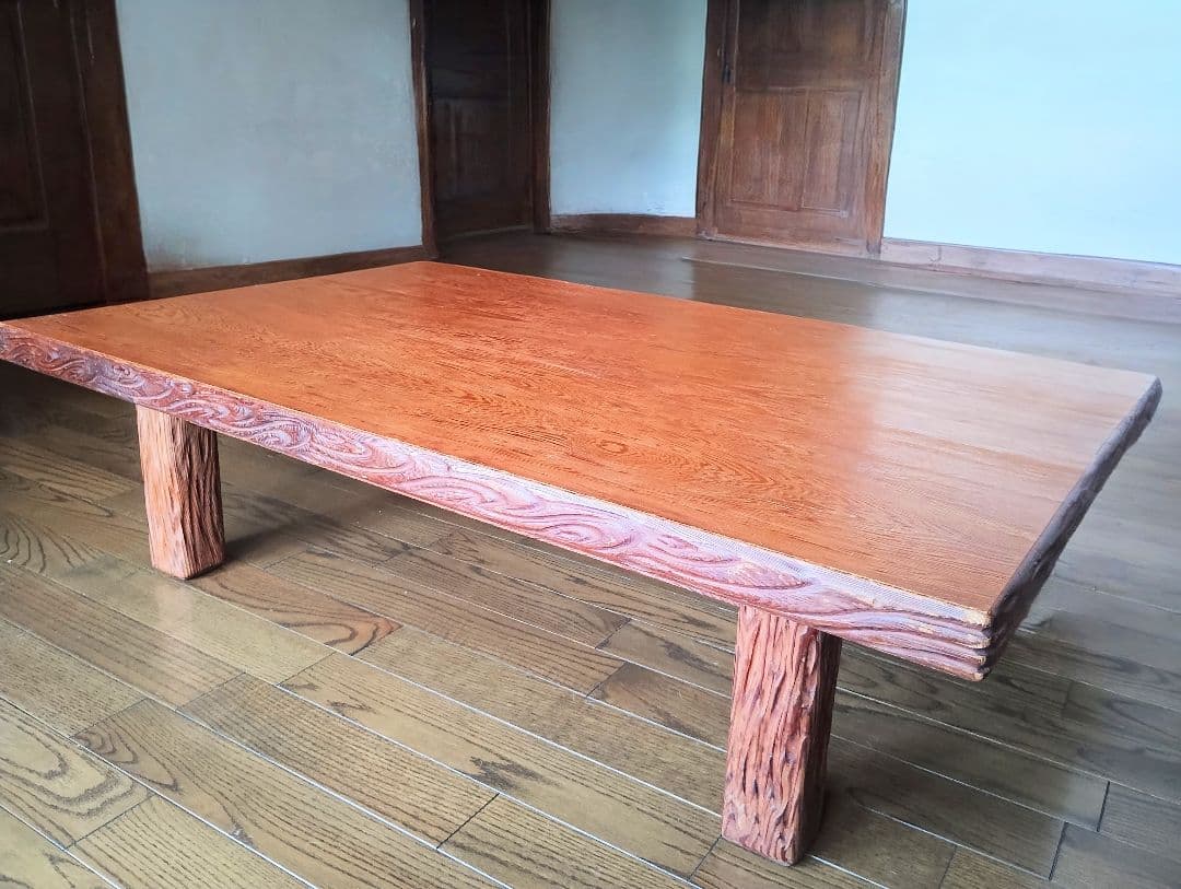 本屋久杉の座卓テーブル