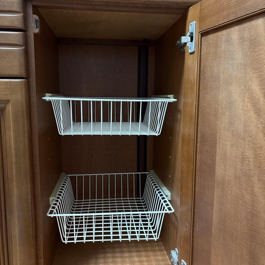 カリモク karimoku キッチンカウンター 食器棚 キャビネット 木製