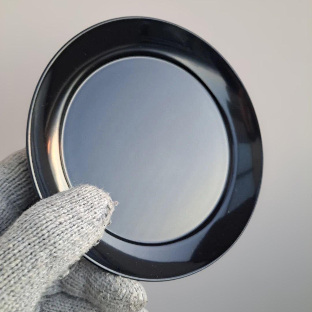 【京都平安　象彦　楪子×5客】天然木製　黒色　長期保管品