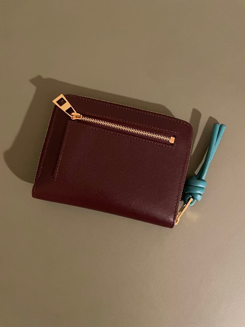 【ほぼ未使用】LOEWE ノット コンパクト ジップアラウンド ウォレット