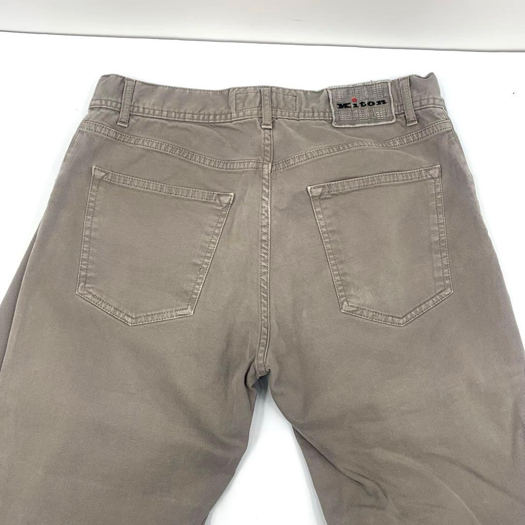 KITON キートン　サイズ表記「32」グレー　パンツ　長ズボン