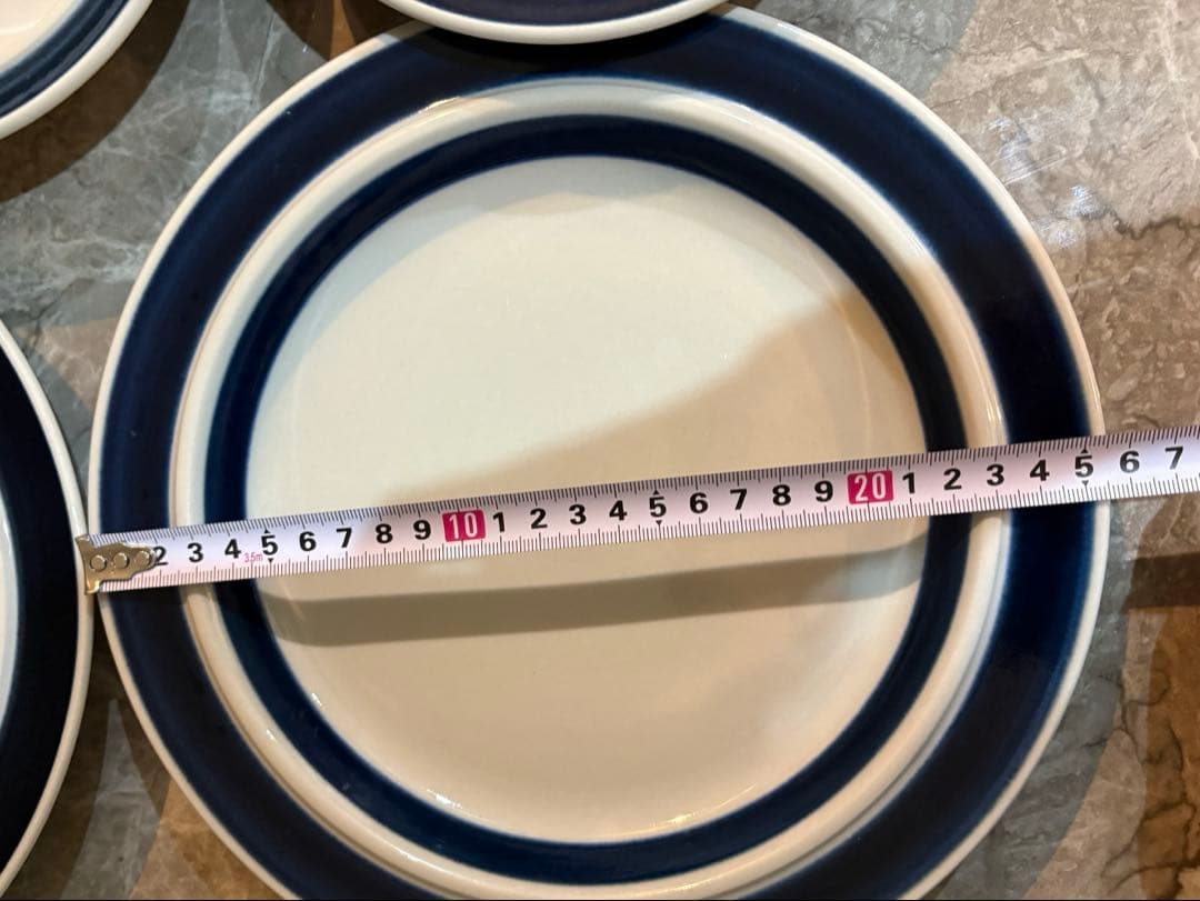 【セット売り】ARABIA ヴィンテージ アネモネ 4枚セット