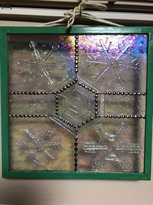 雪の結晶のパネル