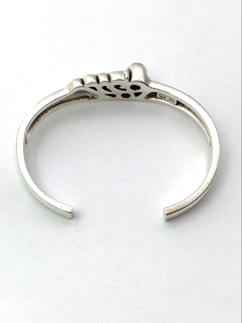 マッシュ SILVER 925 バングル ブルー ムーンストーン moon