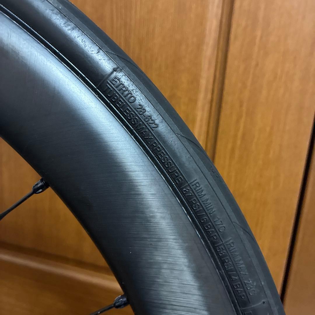 美品　MAVIC cosmic SLR45 前後セット　28Cタイヤ付き