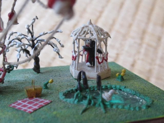 ◆極希少 40年代 仏製！REUGE(リュージュ) メルヘンなカラクリオルゴール