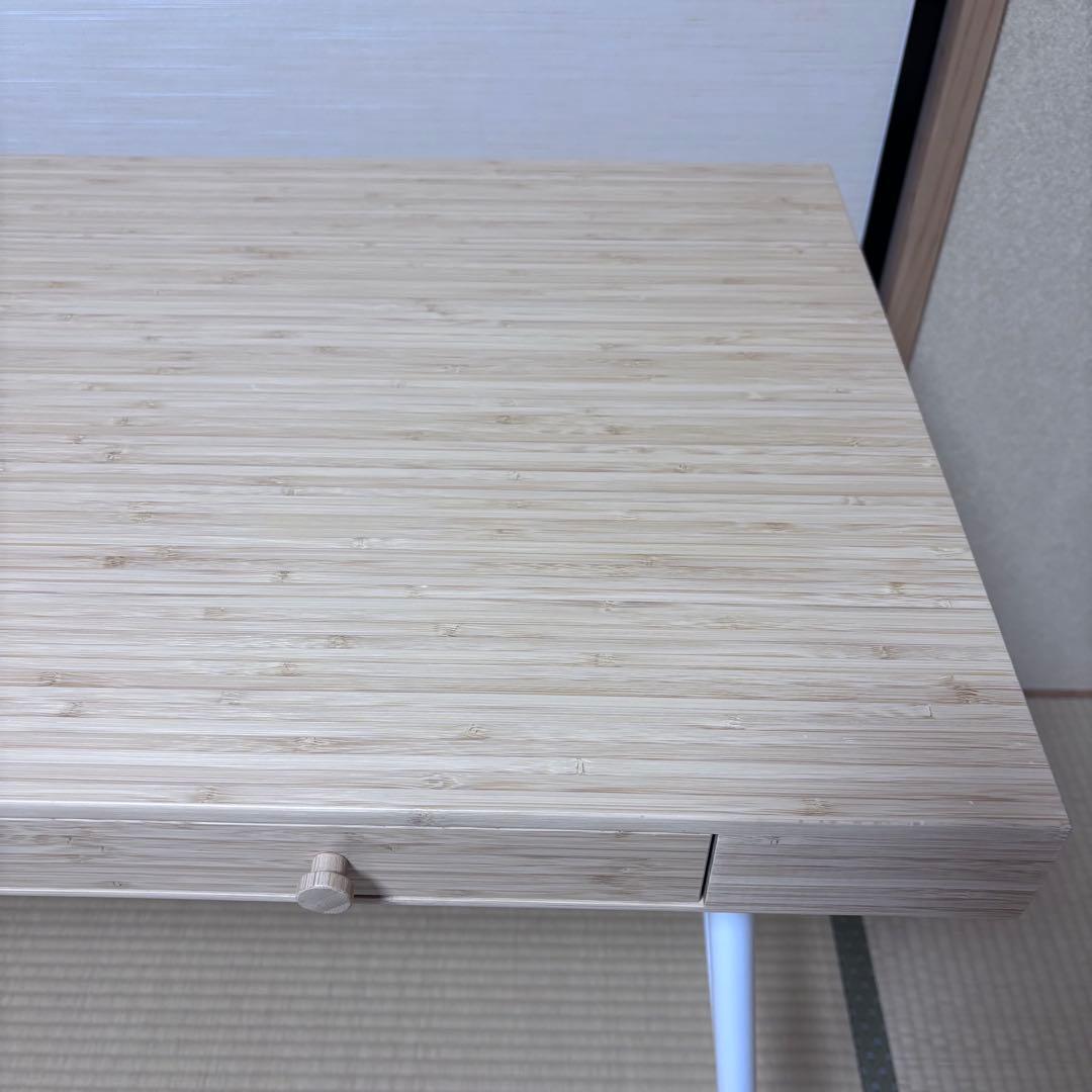 IKEA イケア　リルオーセン　デスク　机　竹製　木製