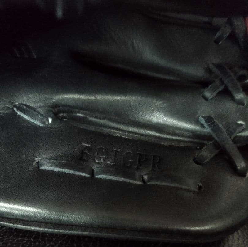 ASICS GOLDSTAGE 少年軟式グローブ Black 投手 ピッチャー