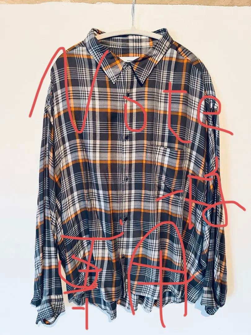 Graphpaper チェック柄シャツ F