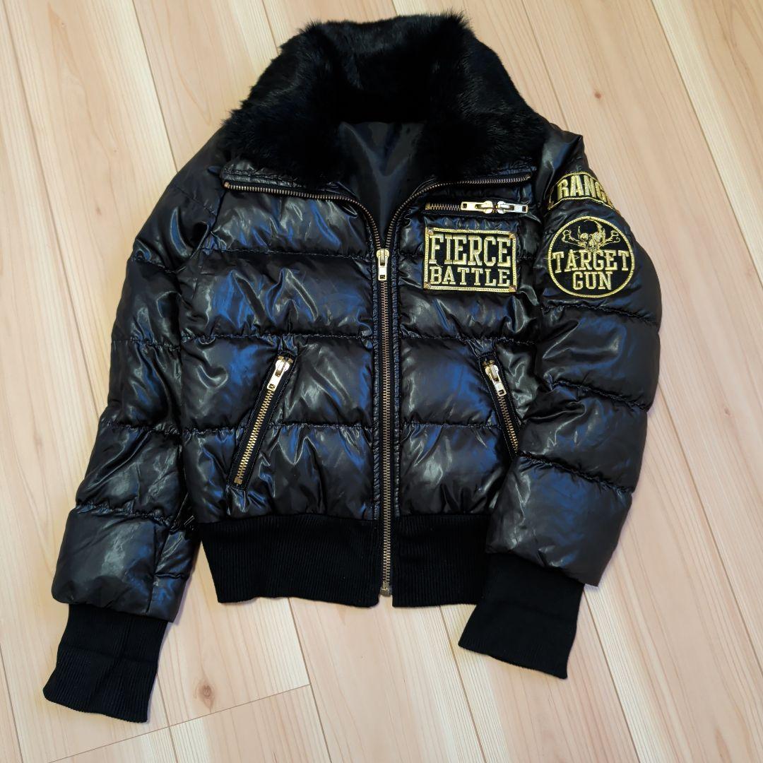 d.i.a　アウター　ダウンジャケット　ラビットファー　平成ギャル　y2k　黒