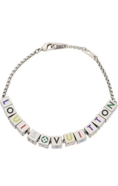 【限定出品】Louis Vuitton ダイスシルバーブレスレット
